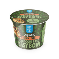 Chantal Organics Easy Bowl Spicy Lentil 65g