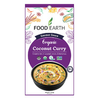Food Earth Organic Simmer Sauce Coconut Curry 2x150g