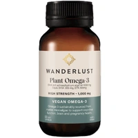 Wanderlust Plant Omega-3 60 Capsules