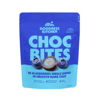 Goodness Kitchen Choc Bites Blueberry 200g