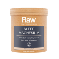 Amazonia Raw Sleep Magnesium Dreamy Vanilla 100g