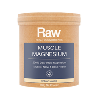 Amazonia Raw Muscle Magnesium Creamy Mango 100g