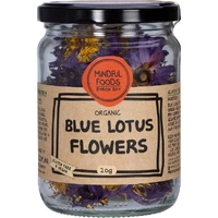 Mindful Foods Blue Lotus Flowers Organic 20g