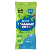 Real Naturals Protein Edamame Pops Sea Salt 26g