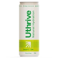 Uthrive Natural Hydration Desert Lime 330ml