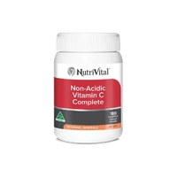 NutriVital Non-Acidic Vitamin C Complete 180 Tablets