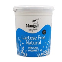 Mungalli Lactose Free Natural Organic Yoghurt 1kg
