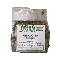 Southern Light Herbs Red Clover Flowering 50g