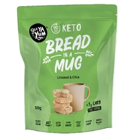 Get Ya Yum On Keto Bread in a Mug Linseed & Chia 50g