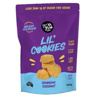 Get Ya Yum On Lil' Cookies Crunchy Coconut Sharepack 150g