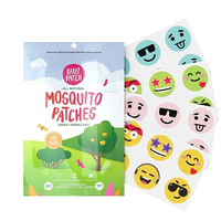 NatPat BuzzPatch Mosquito Repellent Stickers x 24 Pack 