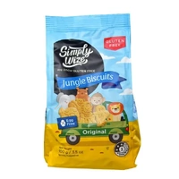 Simply Wize Gluten Free Jungle Biscuits Original 100g