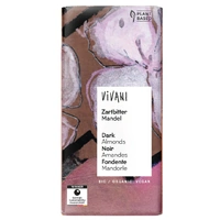 Vivani Dark Almonds Chocolate 100g