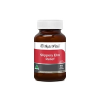NutriVital Slippery Elm Relief 60 Capsules 