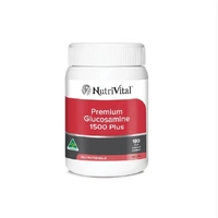 NutriVital Premium Glucosamine Plus 1500mg 180 Tablets
