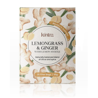Kintra Lemongrass & Ginger with Lemon Myrtle 25 Bags 