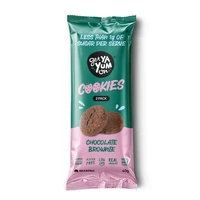 Get Ya Yum On Cookies Chocolate Brownie 2 Pack 40g