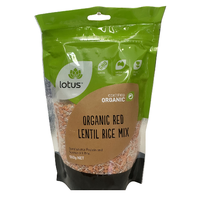 Lotus Organic Red Lentil Rice Mix 500g