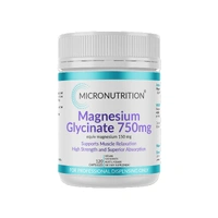 Micronutrition Magnesium Glycinate 750mg 120 Capsules