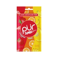 Pur Gum Jumbo Strawberry Orange Banana Gum 81g