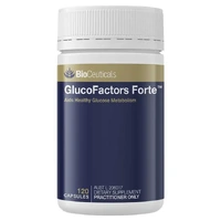 Bioceuticals GlucoFactors Forte 120 Capsules
