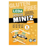 Leda Cracker Miniz Cheeze 6pk 150g