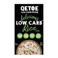 Qetoe Low Carb Rice Style 80g