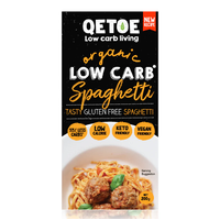 Qetoe Organic Low Carb Spaghetti 200g
