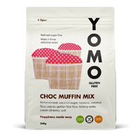 Yomo Choc Muffin Mix Gluten Free 360g
