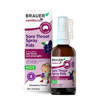 Brauer Sambucus Sore Throat Kids Spray 50ml