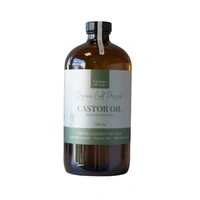 Grasses of Life Organic Cold Pressed Castor Oil 1 Litre