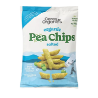 Ceres Organics Pea Chips Salted 100g
