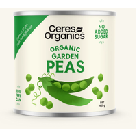 Ceres Organics Garden Peas 420g
