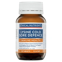 Ethical Nutrients Lysine Cold Sore Defence 30 Tablets