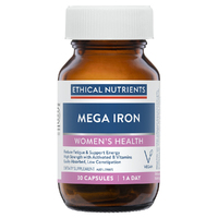 Ethical Nutrients Mega Iron With Activated B Vitamins 30c