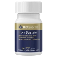 Bioceuticals Iron Sustain 30 Tablets