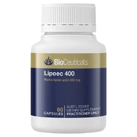 Bioceuticals Lipoec 400mg 60 Capsules