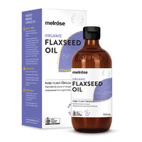 Melrose Health Flaxseed Oil Organic 500ml
