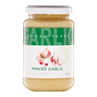 Spiral Organic Minced Garlic 220g