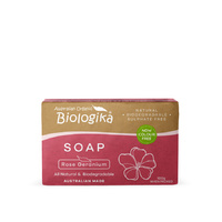 Biologika Organic Rose Geranium Soap Bar 100g