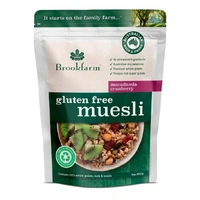 Brookfarm Gluten Free Muesli Cranberry Macadamia 950g