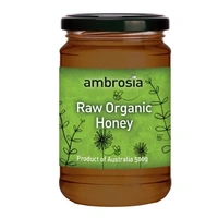 Ambrosia Raw Organic Honey 500g