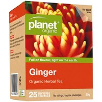 Planet Organic Ginger Tea 25 bags