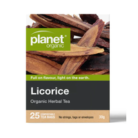 Planet Organic Licorice Tea 25 Bags