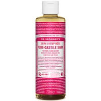 Dr Bronner's Rose Pure Castile Liquid Soap 237ml