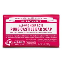 Dr Bronner's Soap Bar Rose