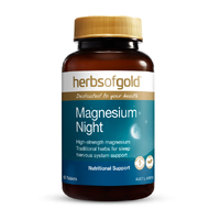 Herbs Of Gold Magnesium Night 60 Tablets