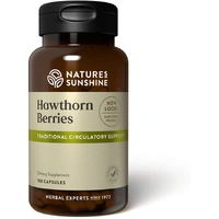 Nature's Sunshine Hawthorn Berries 100 Capsules