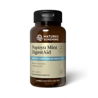 Nature's Sunshine Papaya Mint Digestaid 70 Tablets
