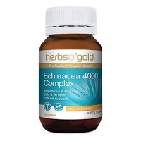 Herbs of Gold Echinacea 4000 Complex 30 Tablets